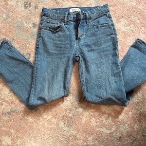 Abercrombie & Fitch 90's Mid Rise Straight Jeans - Size 25 Short